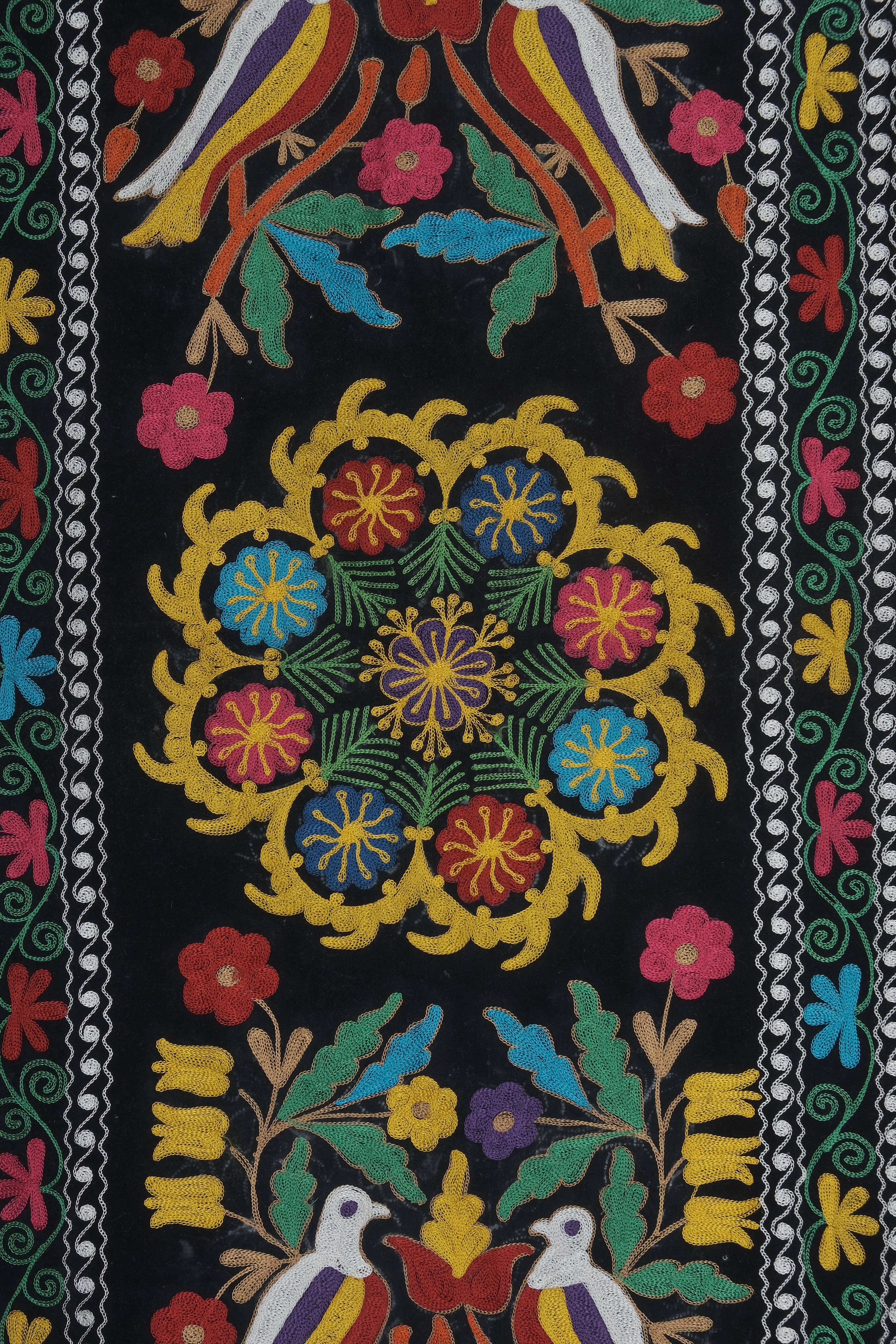 Suzani Table Runner | 2'4'' x 7'