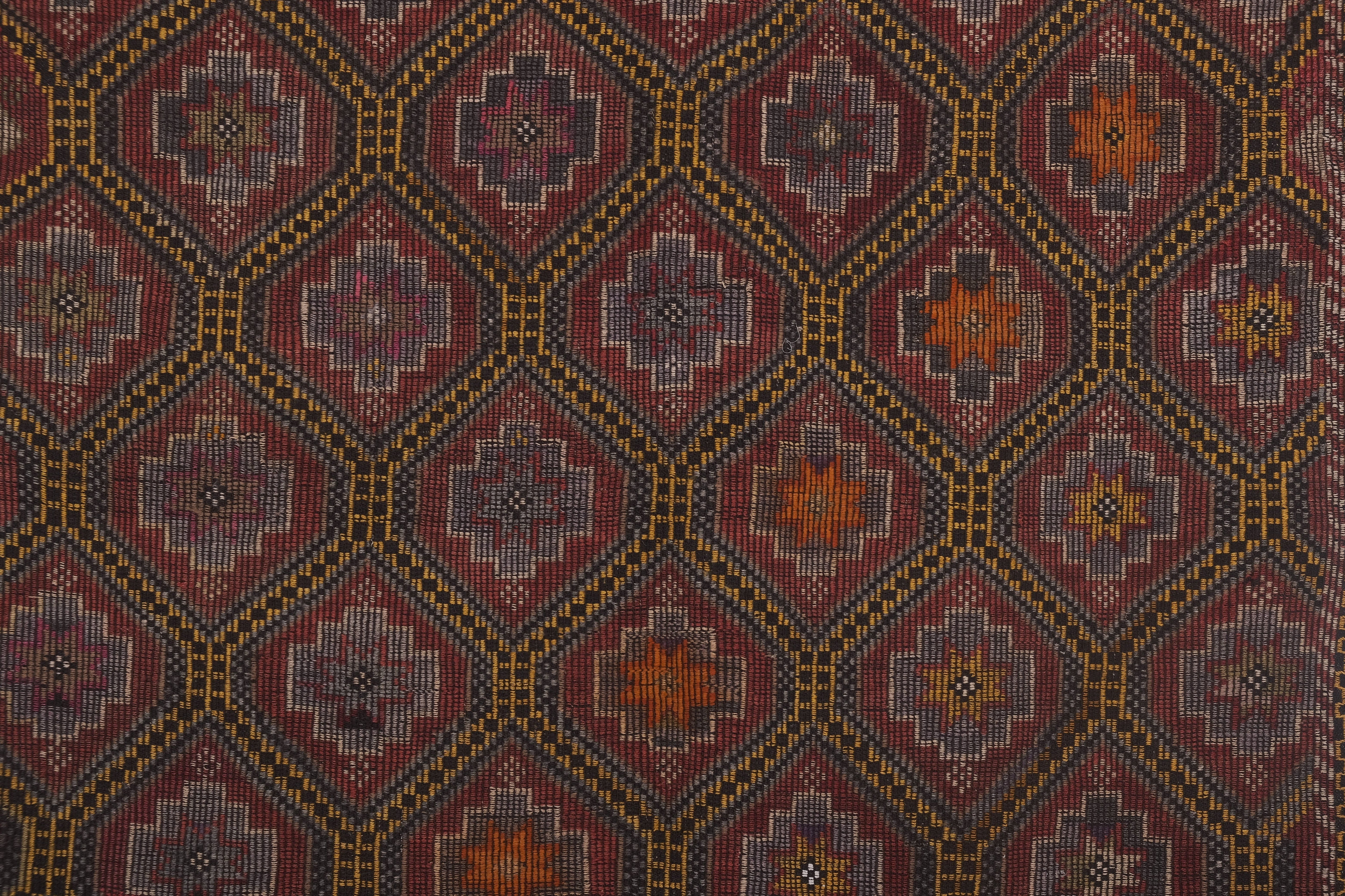 Vintage Kilim Rug 6'4'' x 8'