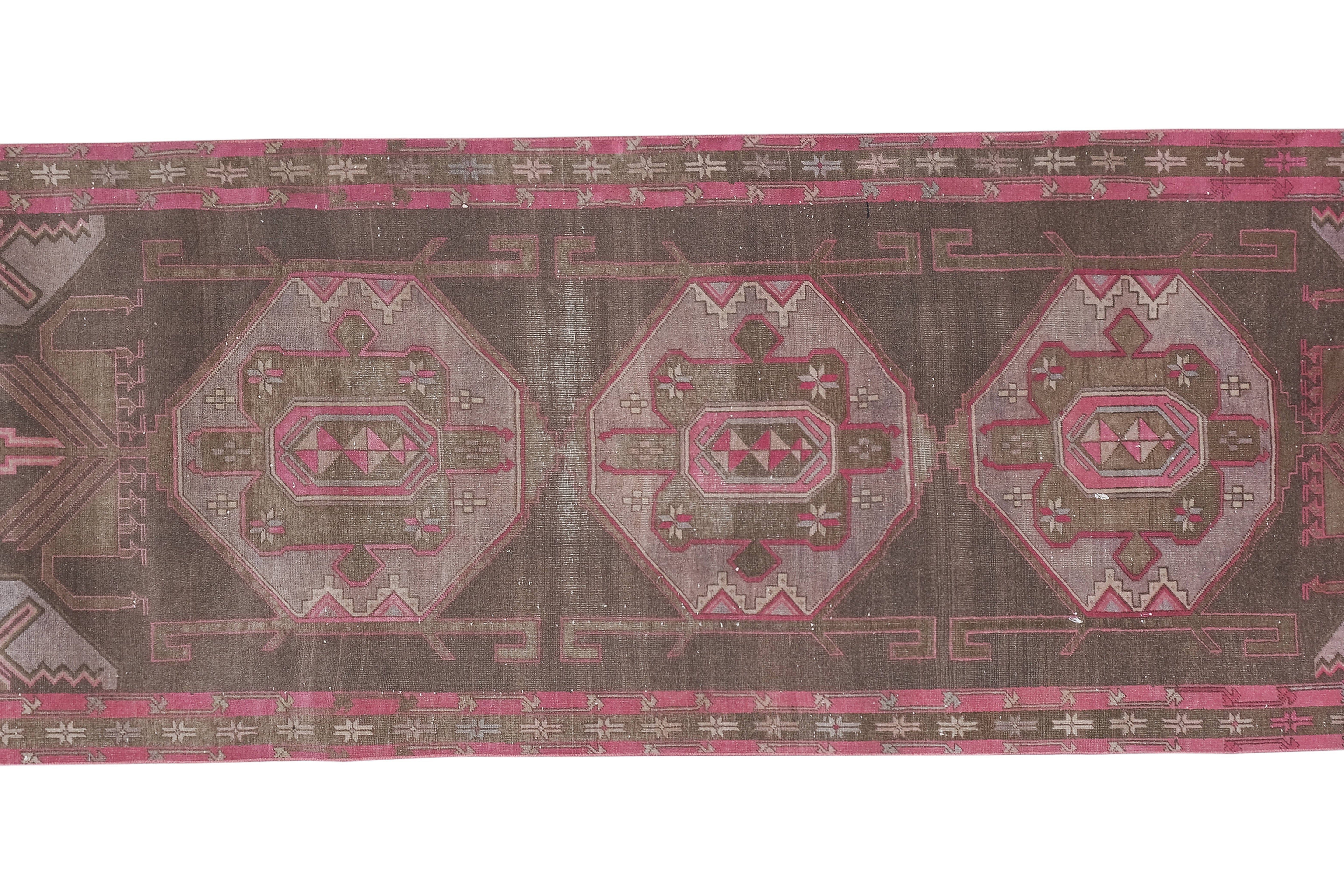 Vintage Kazak Rug 3'9'' x 9'11''