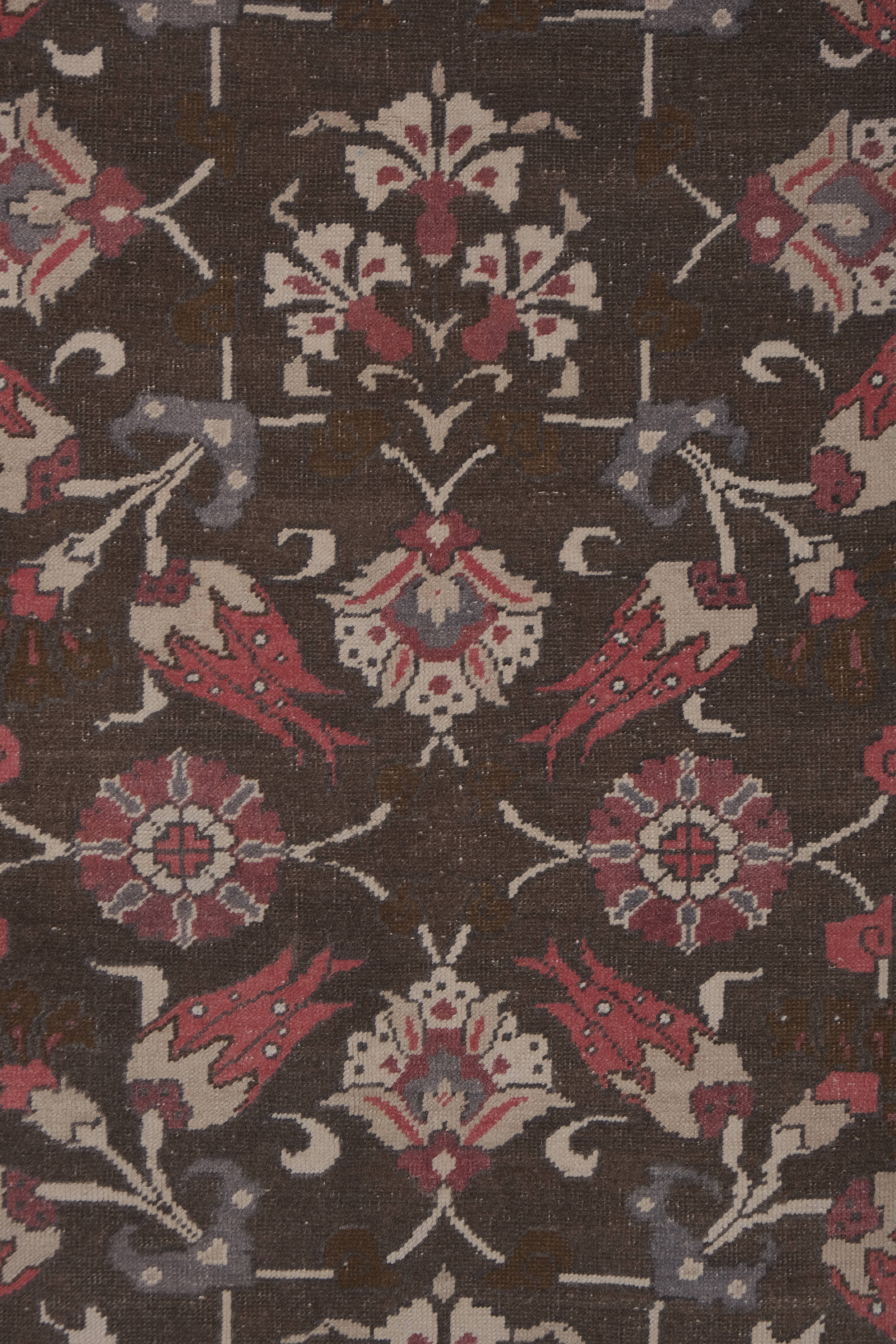 Vintage Oushak Rug 4'11'' x 8'5''