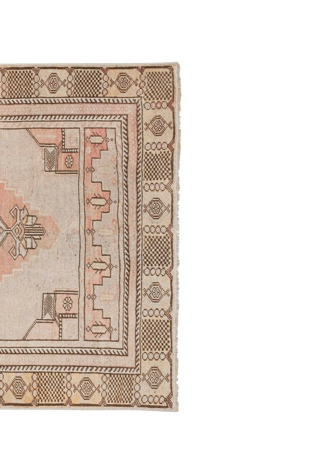 Vintage Turkish Konya Rug 3'10'' x 7'5''