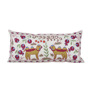 Camel Suzani Bedding Pillow Cover | 18'' x 38''