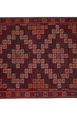 Vintage Turkish Kilim Rug 4'9'' x 6'9''
