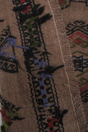Vintage Turkish Kilim Rug 4'10'' x 9'9''