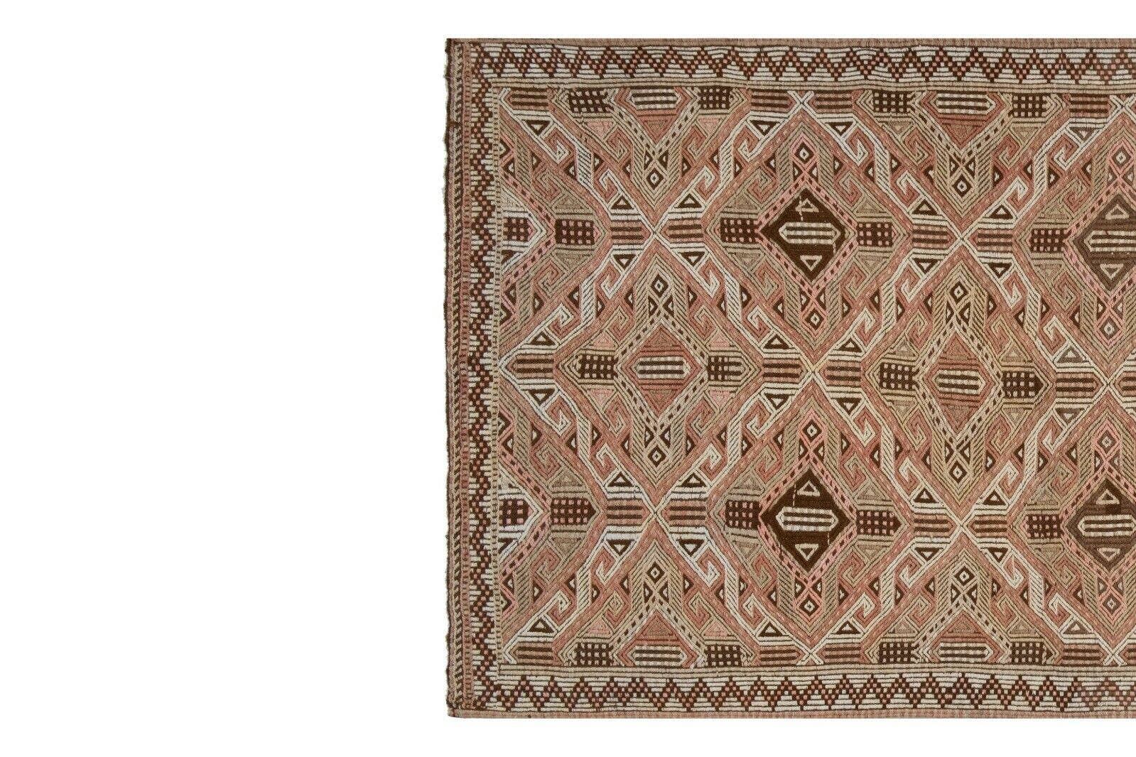 Vintage Turkish Jajim Runner 4'7'' x 10'6''