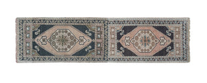 Vintage Turkish Runner Rug 1'8'' x 6'6''