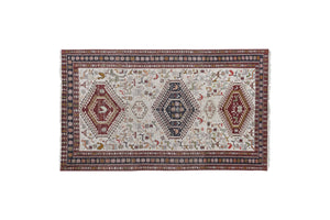 Vintage Turkish Soumac Kilim Rug 3'6'' x 6'1''