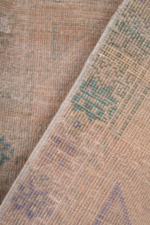 Vintage Turkish Rug 22'' x 48''