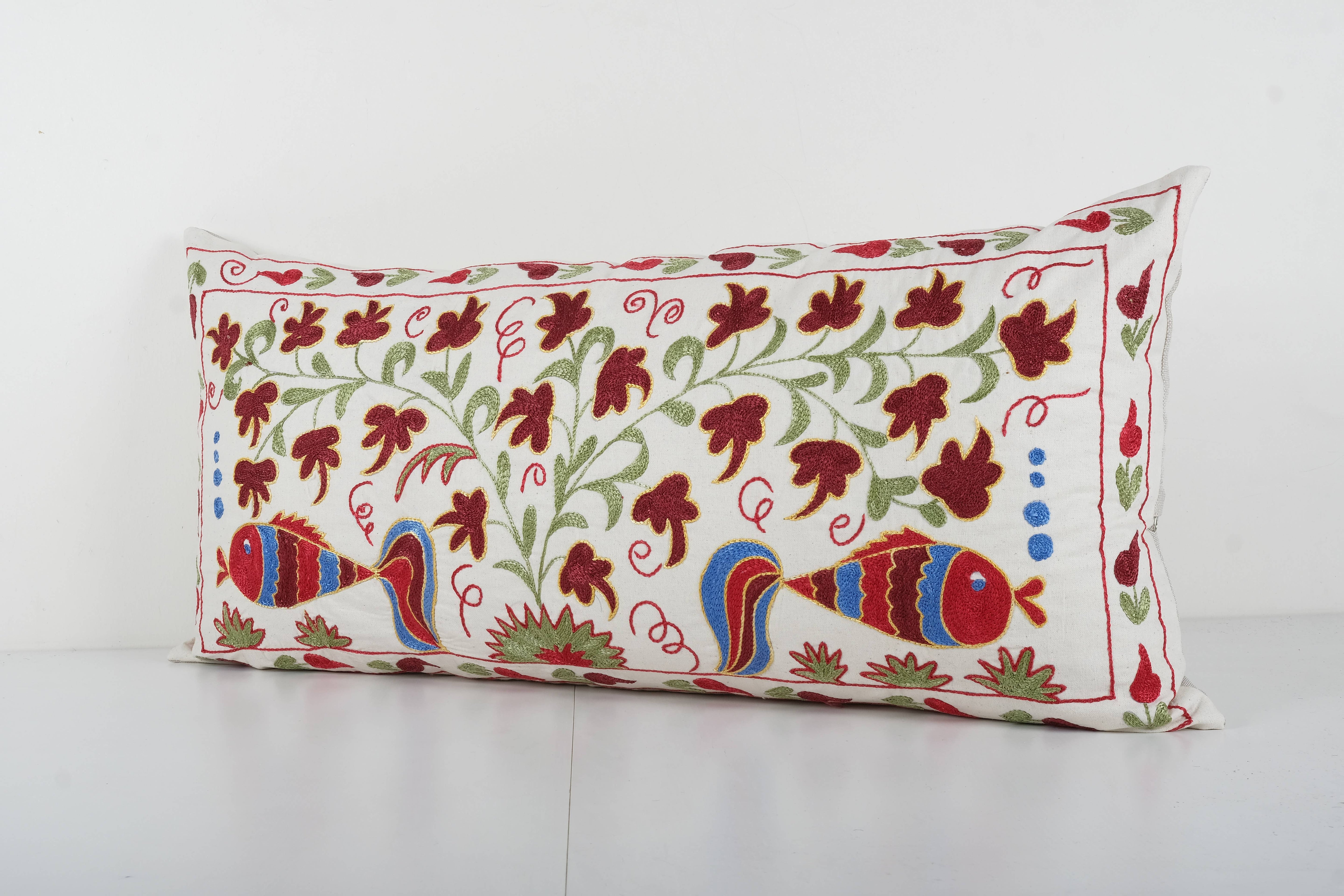 Suzani Bedding Pillow Cover | 18'' x 35''