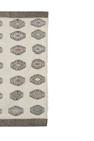 Vintage Turkish Konya Kilim Rug 5'4'' x 7'3''