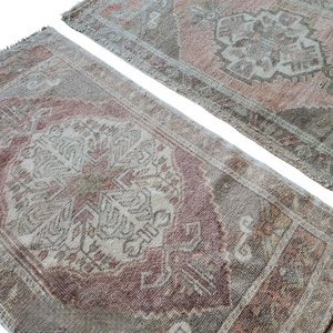 Vintage Turkish Yastik Rugs Set of 2 | 21'' x 38''