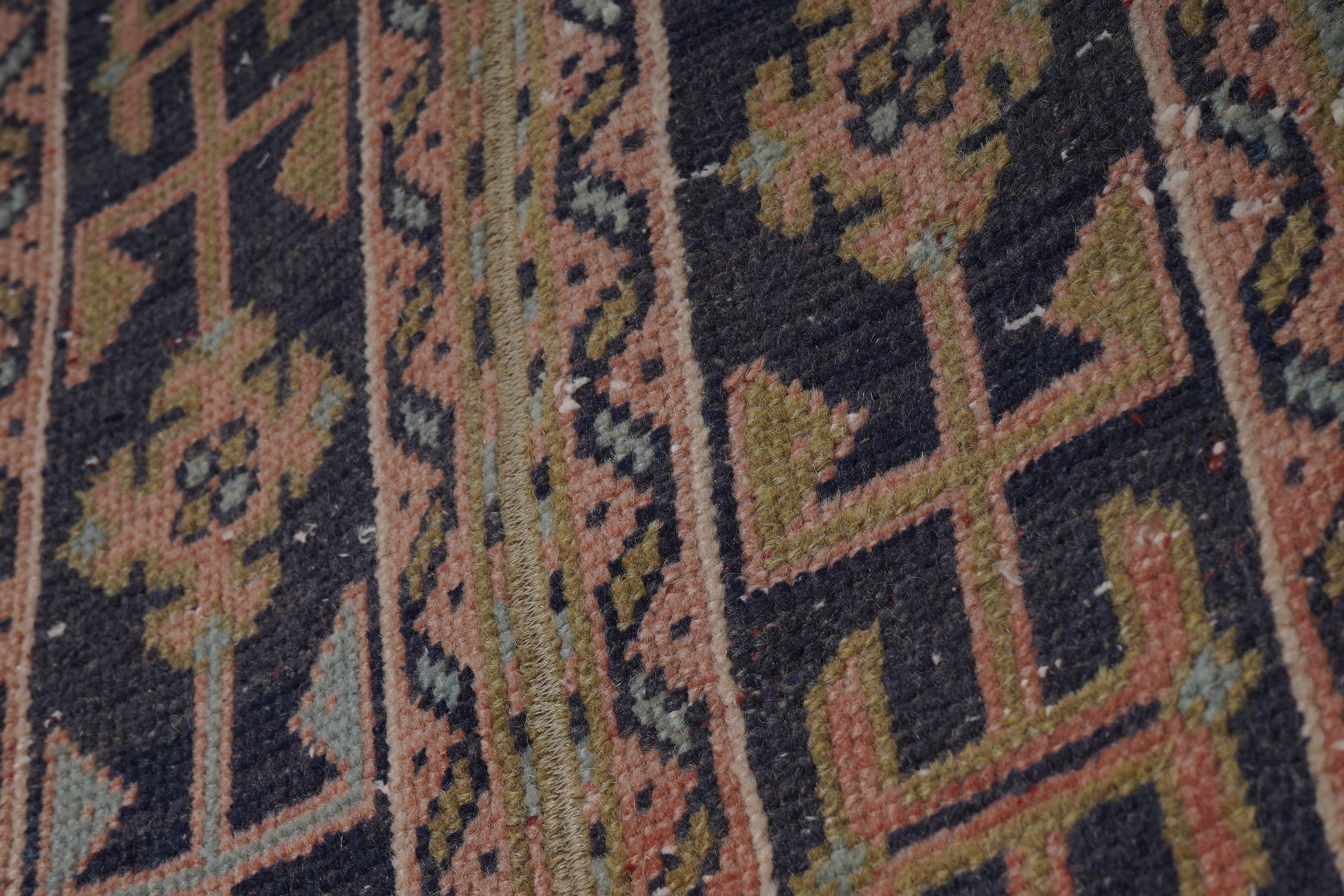 Vintage Turkish Karapinar Runner Rug 1'6'' x 19'8''