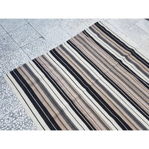Vintage Turkish Kilim Rug 4'9'' x 9'3''