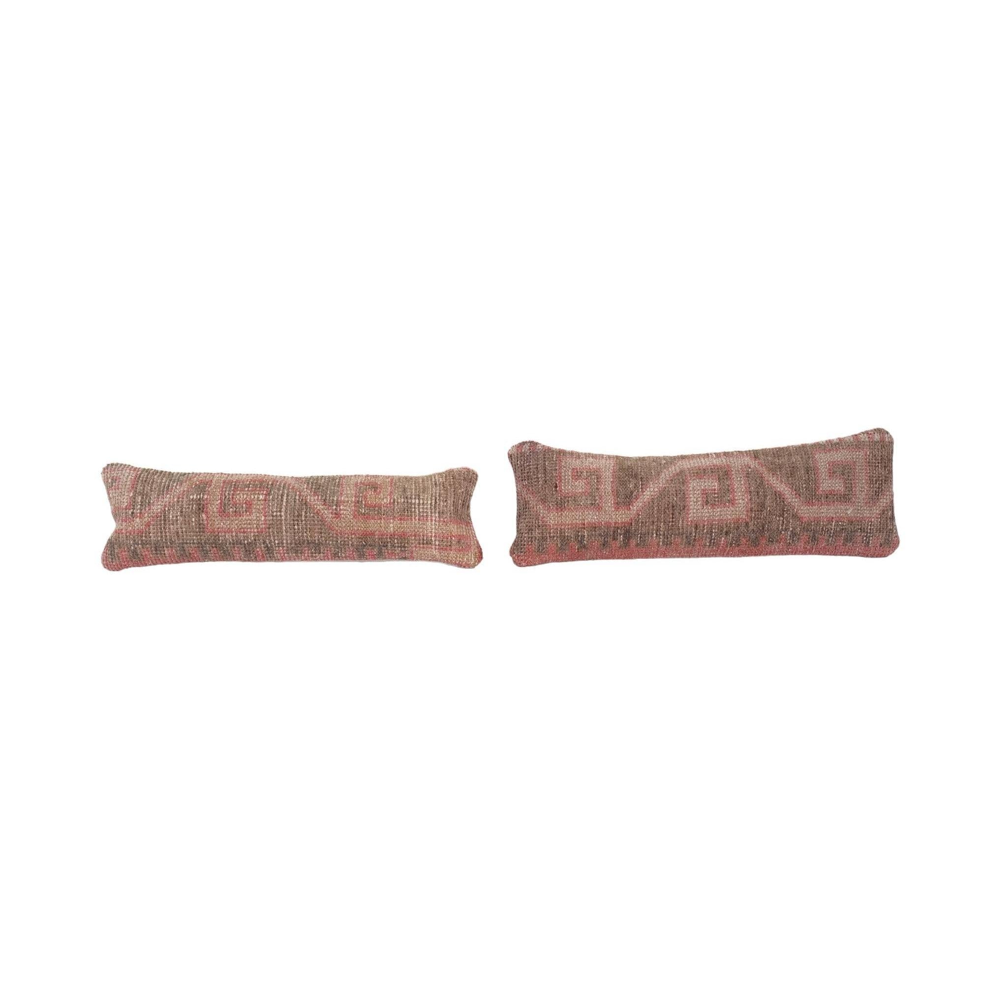 Rug Pillow Cover Set of 2 | 6'' x 24''