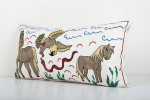Suzani Bedding Pillow Cover | 18'' x 35''