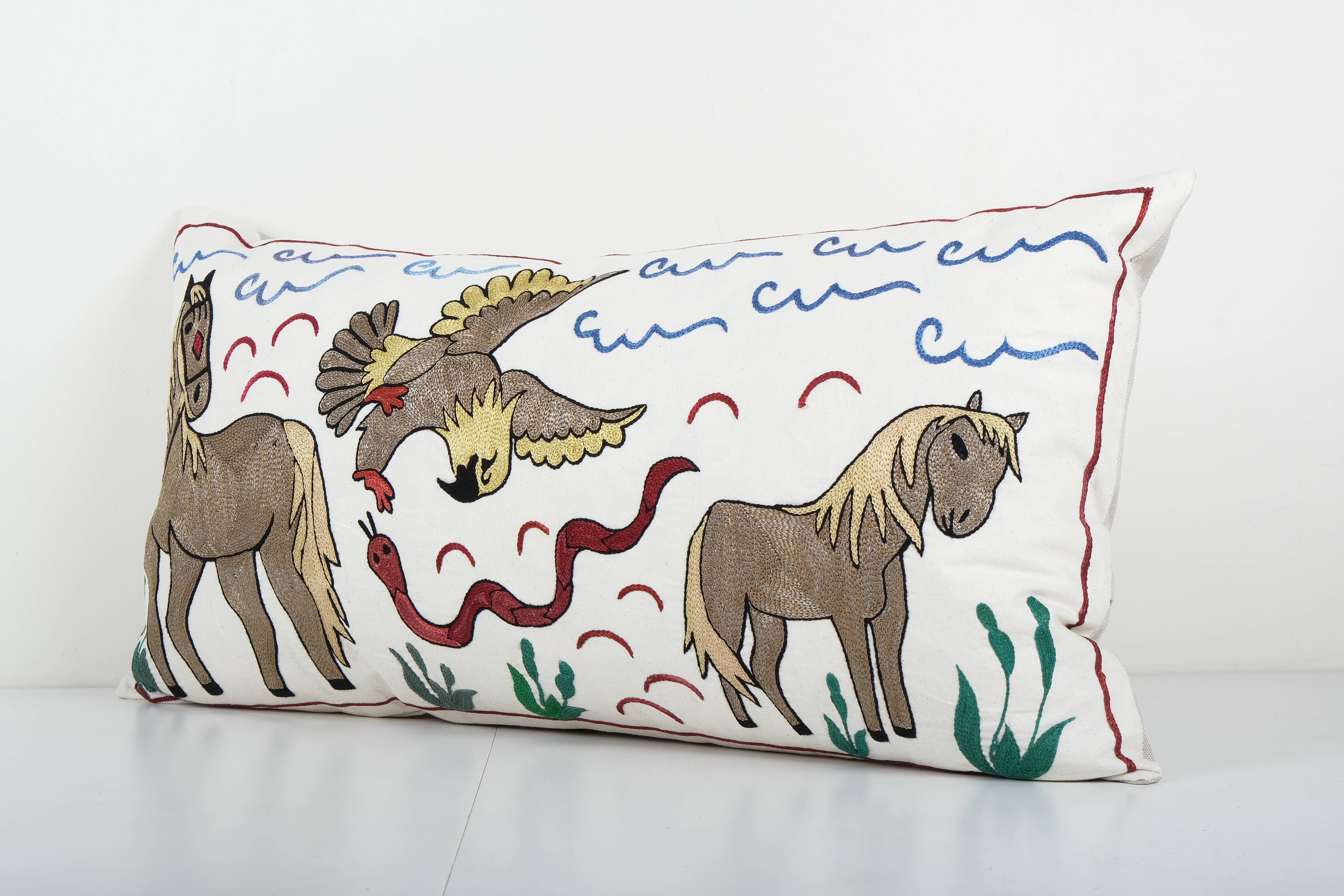 Suzani Bedding Pillow Cover | 18'' x 35''