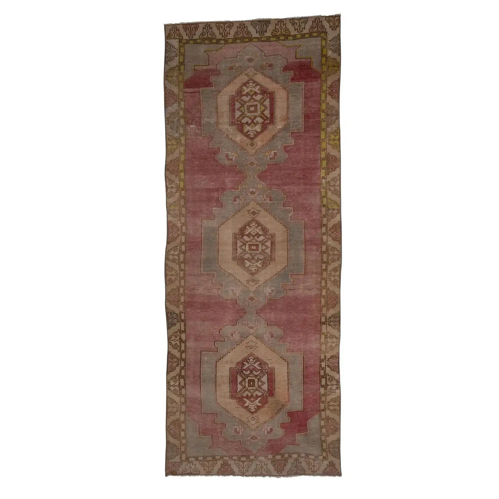 Vintage Oushak Rug 4'7'' x 12'1''
