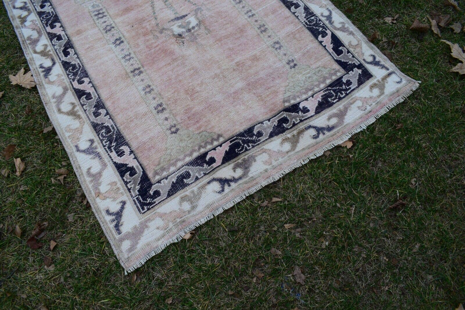 Vintage Oushak Rug 3'6'' x 5'8''