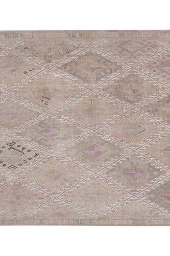 Vintage Turkish Kilim Rug 5'2'' x 7'3''