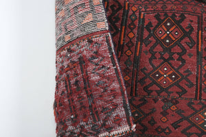 Vintage Turkish Anatolian Rug 3'5'' x 9'1''
