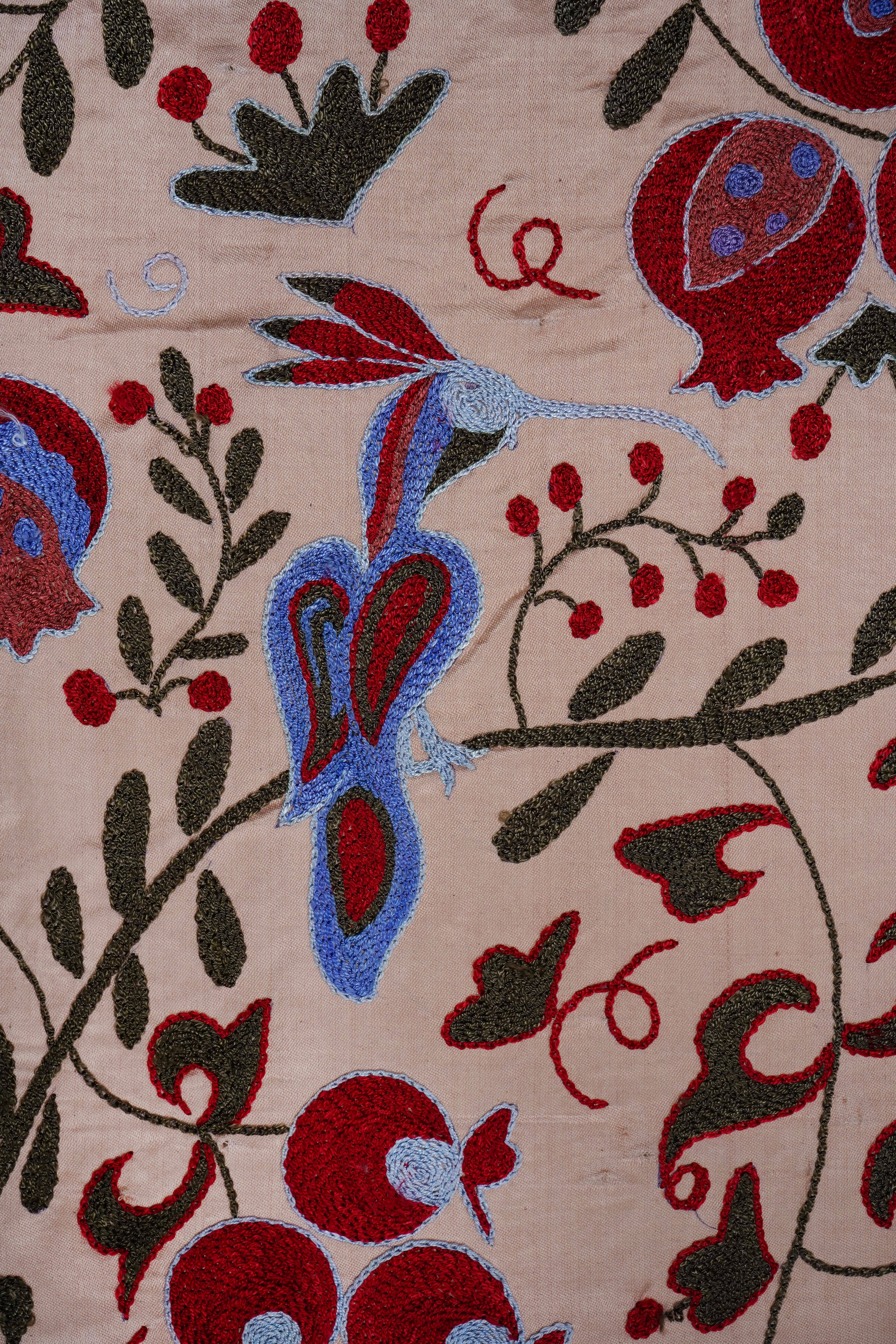 Suzani Wall Hanging & Bedspread | 3'5'' x 6'2''