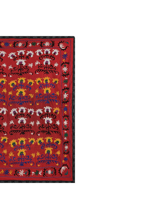 Suzani Wall Hanging & Bedspread | 7'3'' x 7'6''