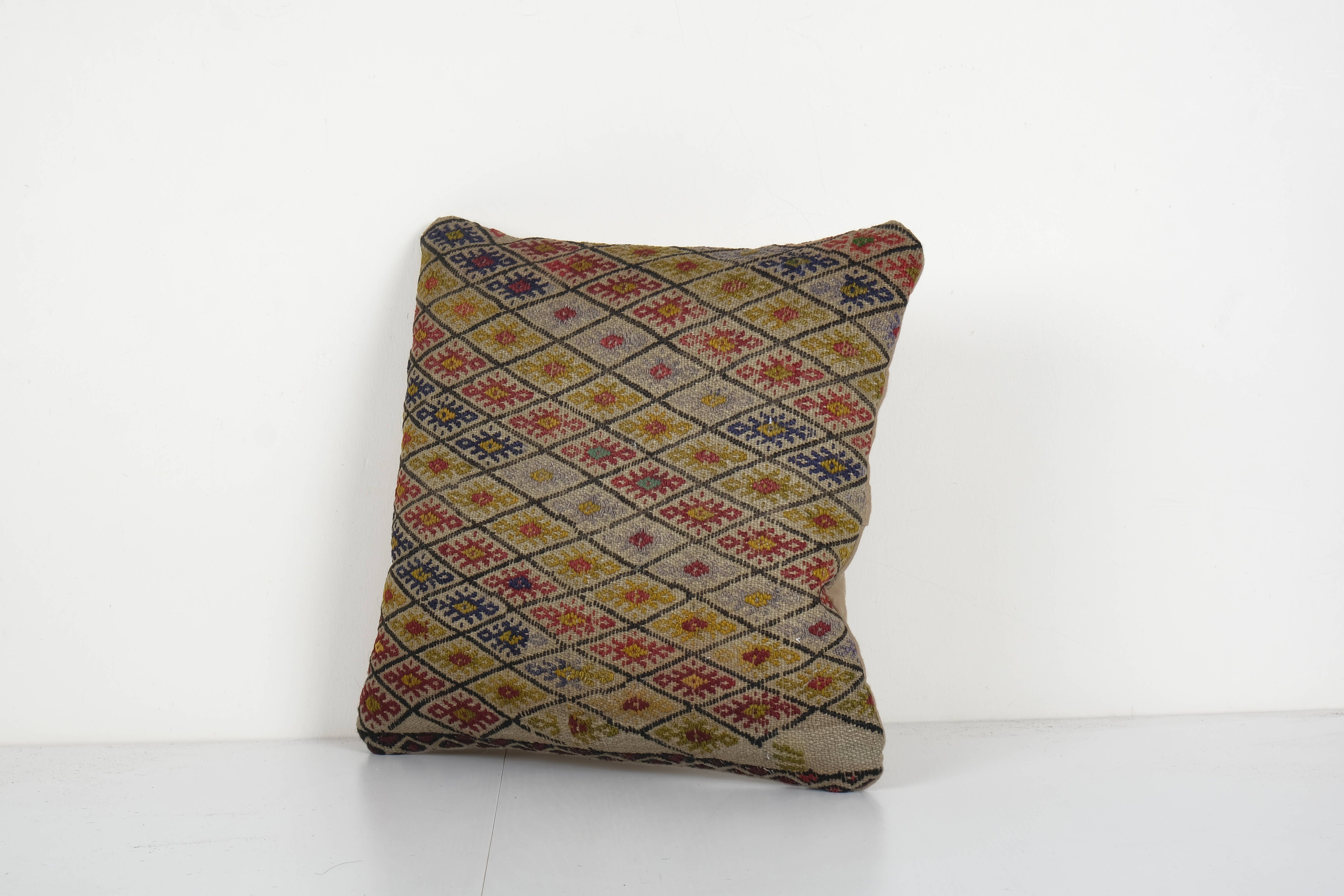Kilim Pillow Cover | 17'' x 17''