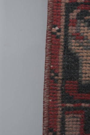 Vintage Turkish Runner Rug 3' x 9'4''