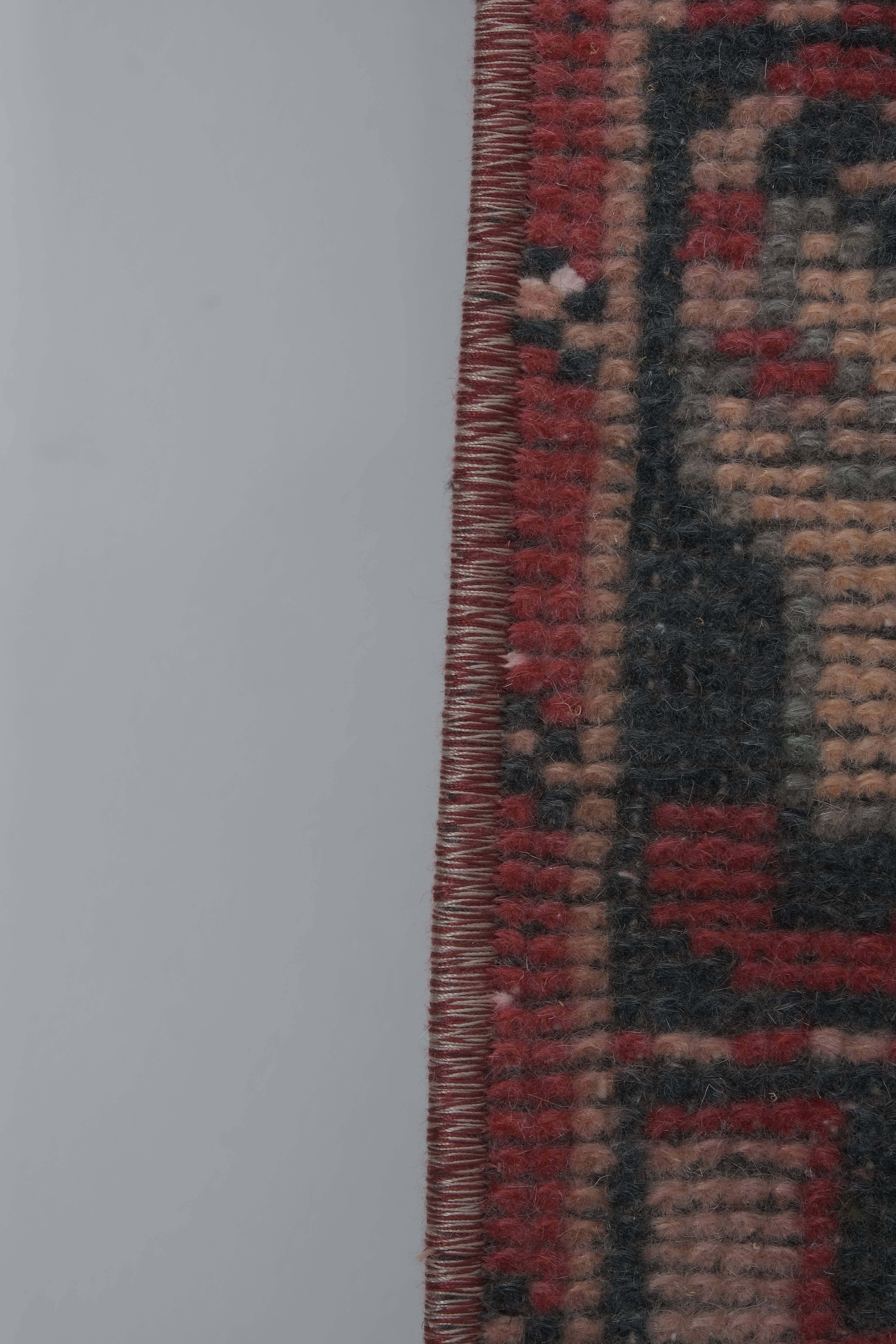 Vintage Turkish Runner Rug 3' x 9'4''