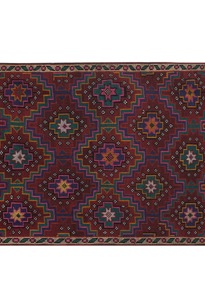 Vintage Turkish Kilim Rug 6'2'' x 9'7''