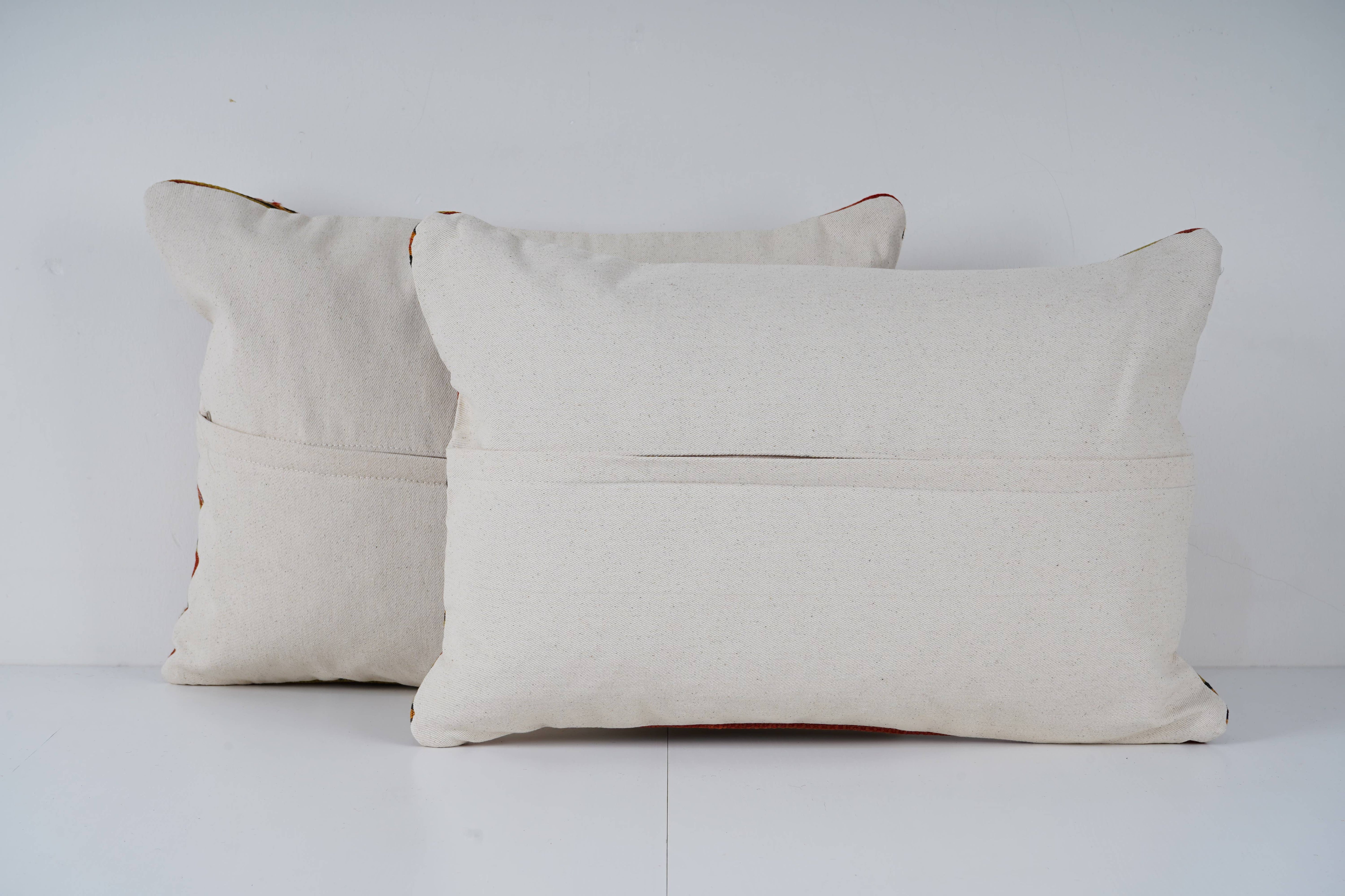 Kilim Pillow Cover Set of 2 | 16'' x 24''