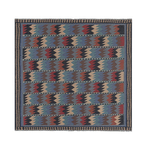 Vintage Turkish Kilim Rug 6'4'' x 6'4''
