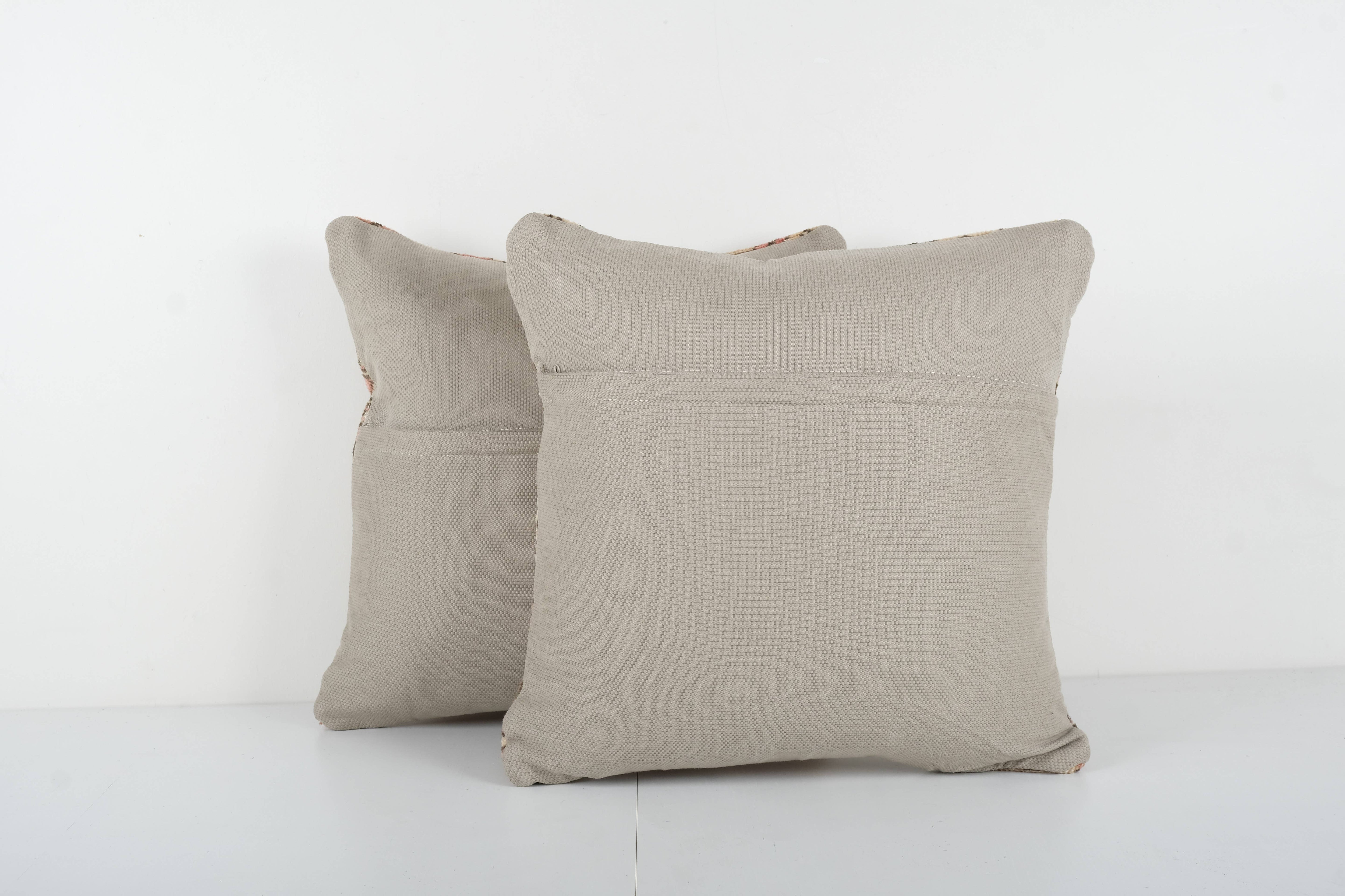 Rug Pillow Cover Set of 2 | 20'' x 20''