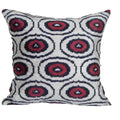 Silk Ikat Velvet Pillow Cover | 18'' x 18''