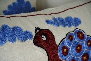 Tortoise Suzani Pillow Cover Set of 2 | 18'' x 18''