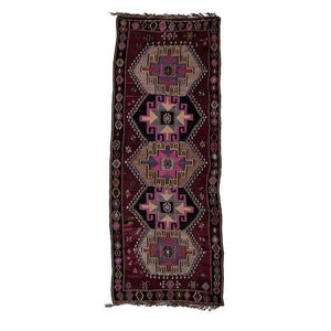 Vintage Kars Kilim Rug 5'5'' x 13'11''