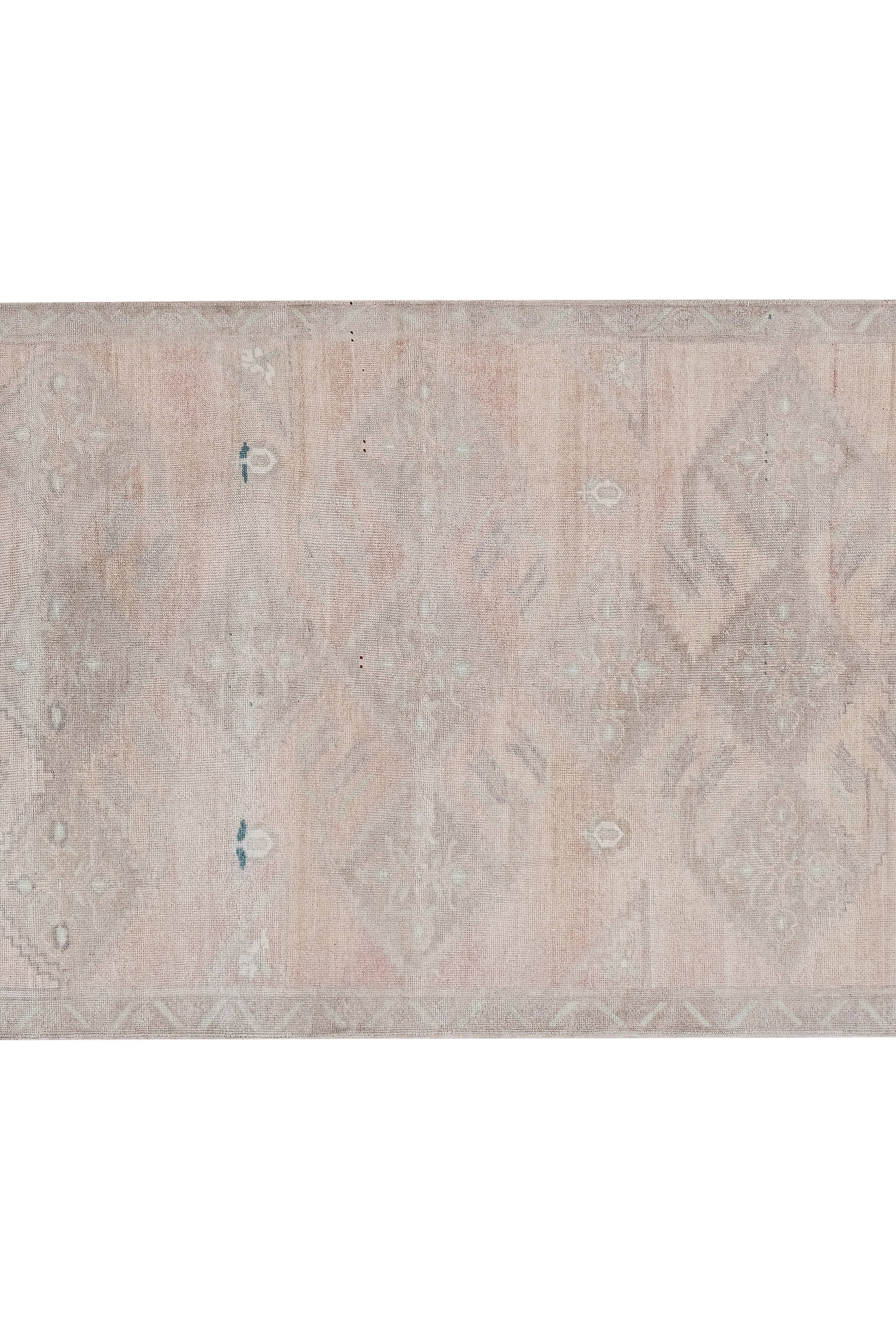 Vintage Turkish Karapinar Rug 4'10'' x 10'6''