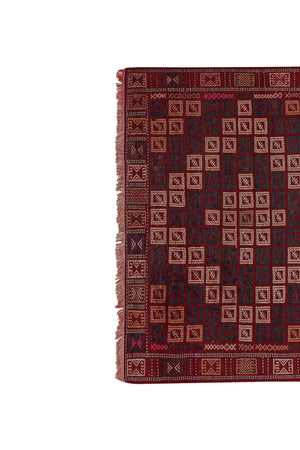 Vintage Turkish Kilim Rug 4'9'' x 6'9''