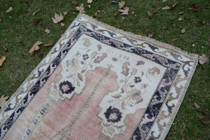 Vintage Oushak Rug 3'6'' x 5'8''