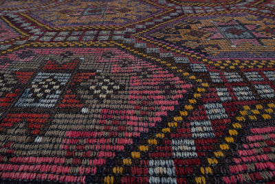 Vintage Turkish Jajim Runner 2'11'' x 9'5''