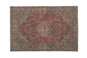Vintage Turkish Rug 4'5'' x 6'4''