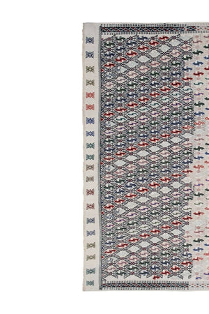 Hand-Embroidered Vintage Textile 5'9'' x 7'10''
