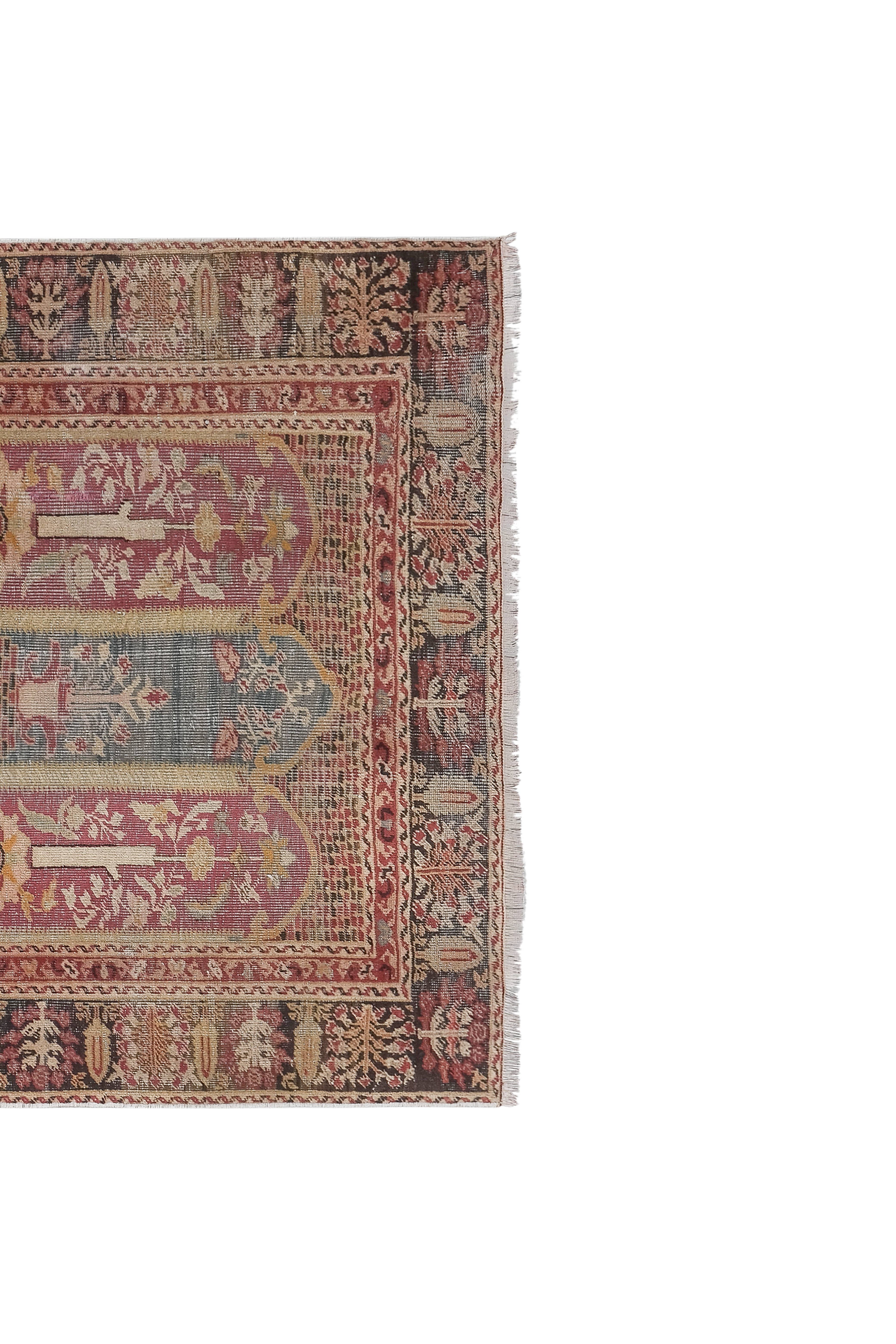 Vintage Turkish Rug 3'9'' x 6'
