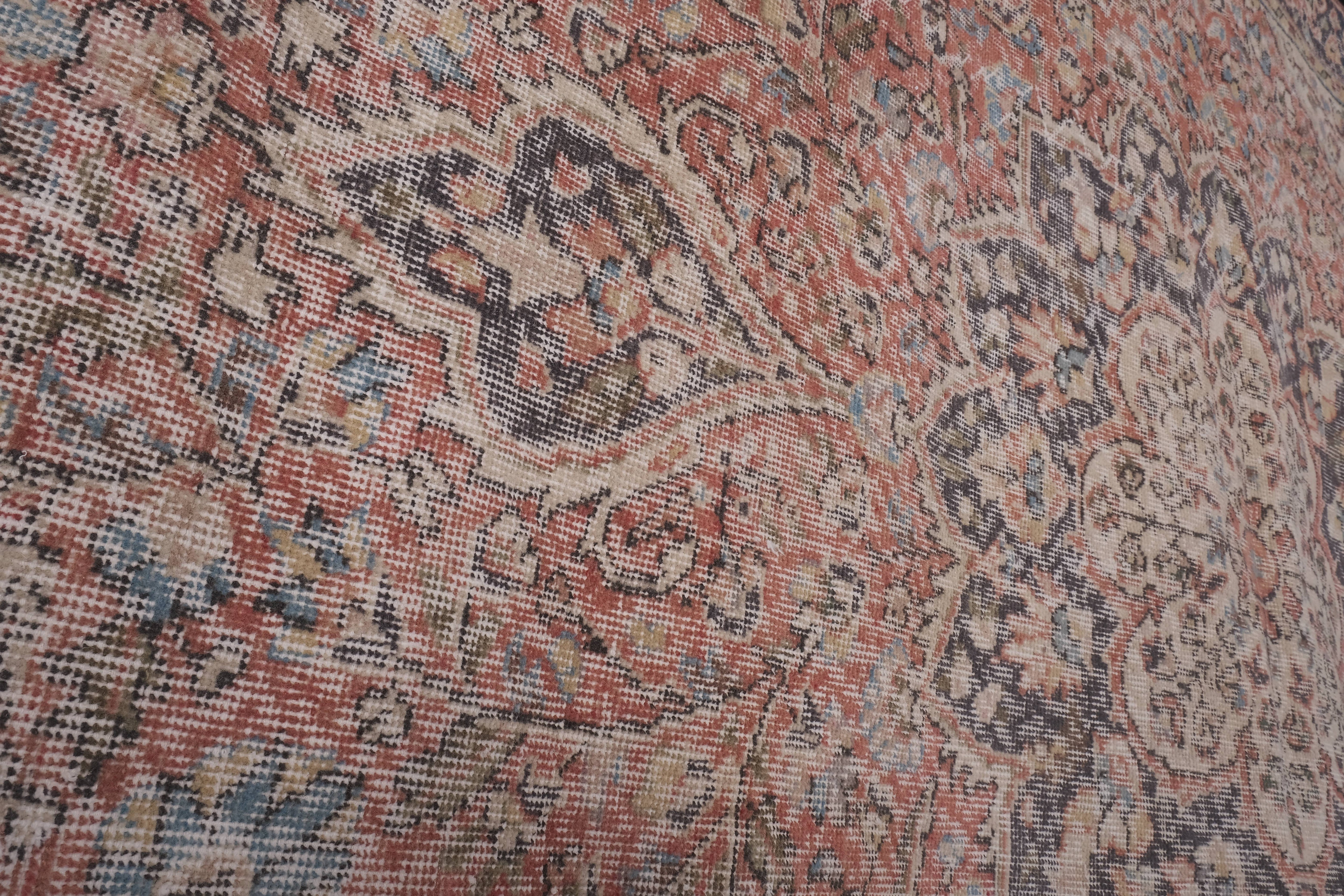 Vintage Turkish Rug 6'4'' x 10'2''