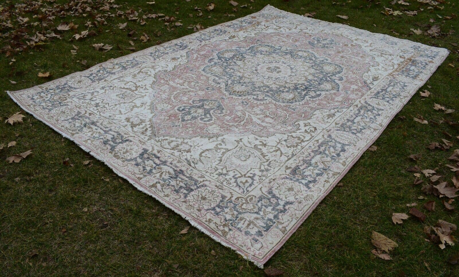 Vintage Oushak Rug 6'11'' x 10'6''