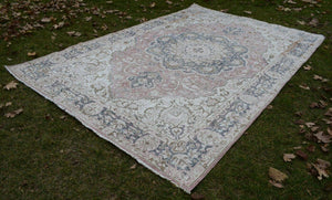 Vintage Oushak Rug 6'11'' x 10'6''