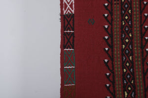 Vintage Turkish Kilim Rug 4'9'' x 7'7''