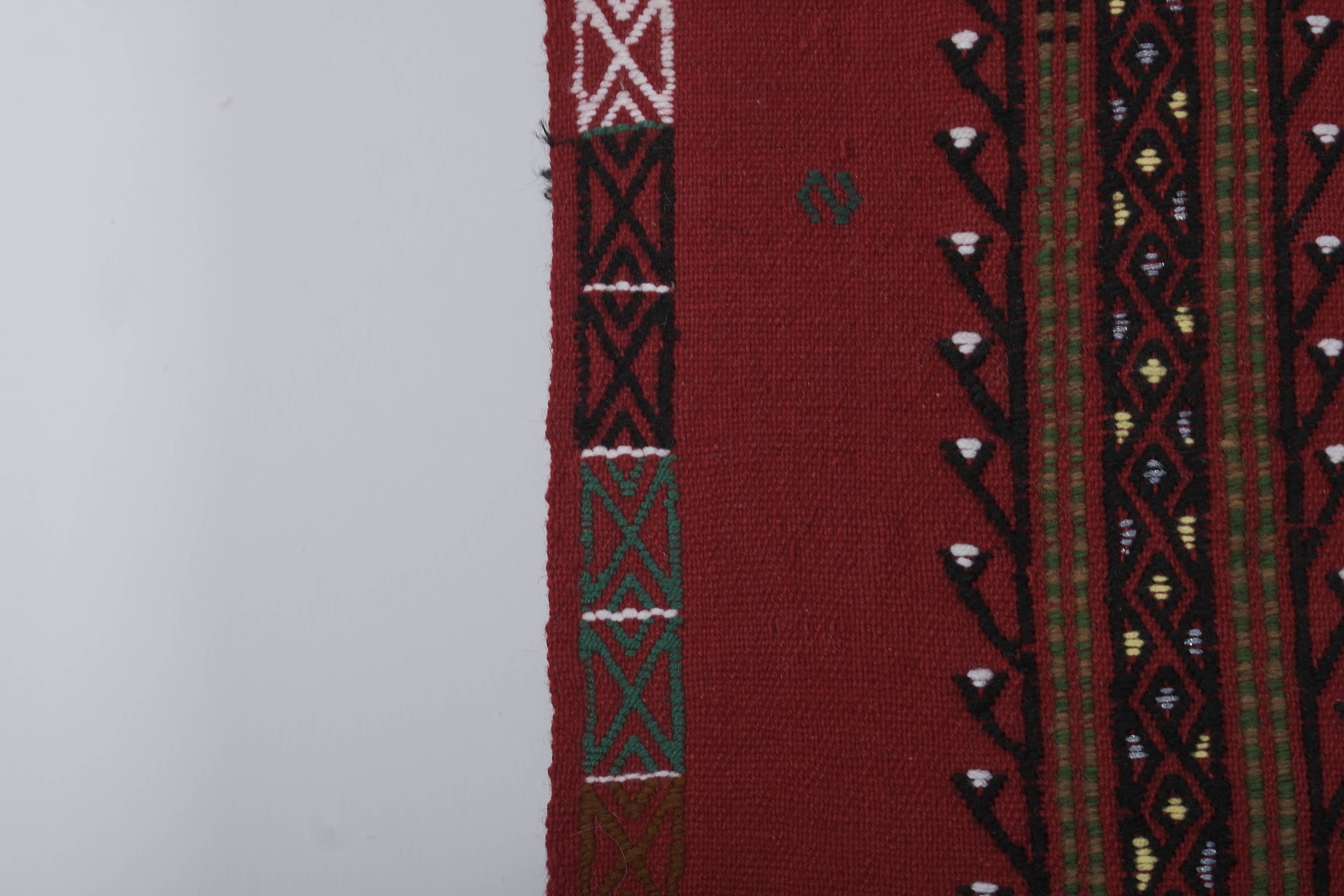 Vintage Turkish Kilim Rug 4'9'' x 7'7''