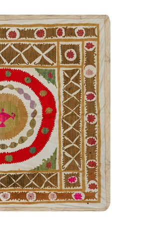 Suzani Wall Hanging & Tablecloth | 49'' x 52''
