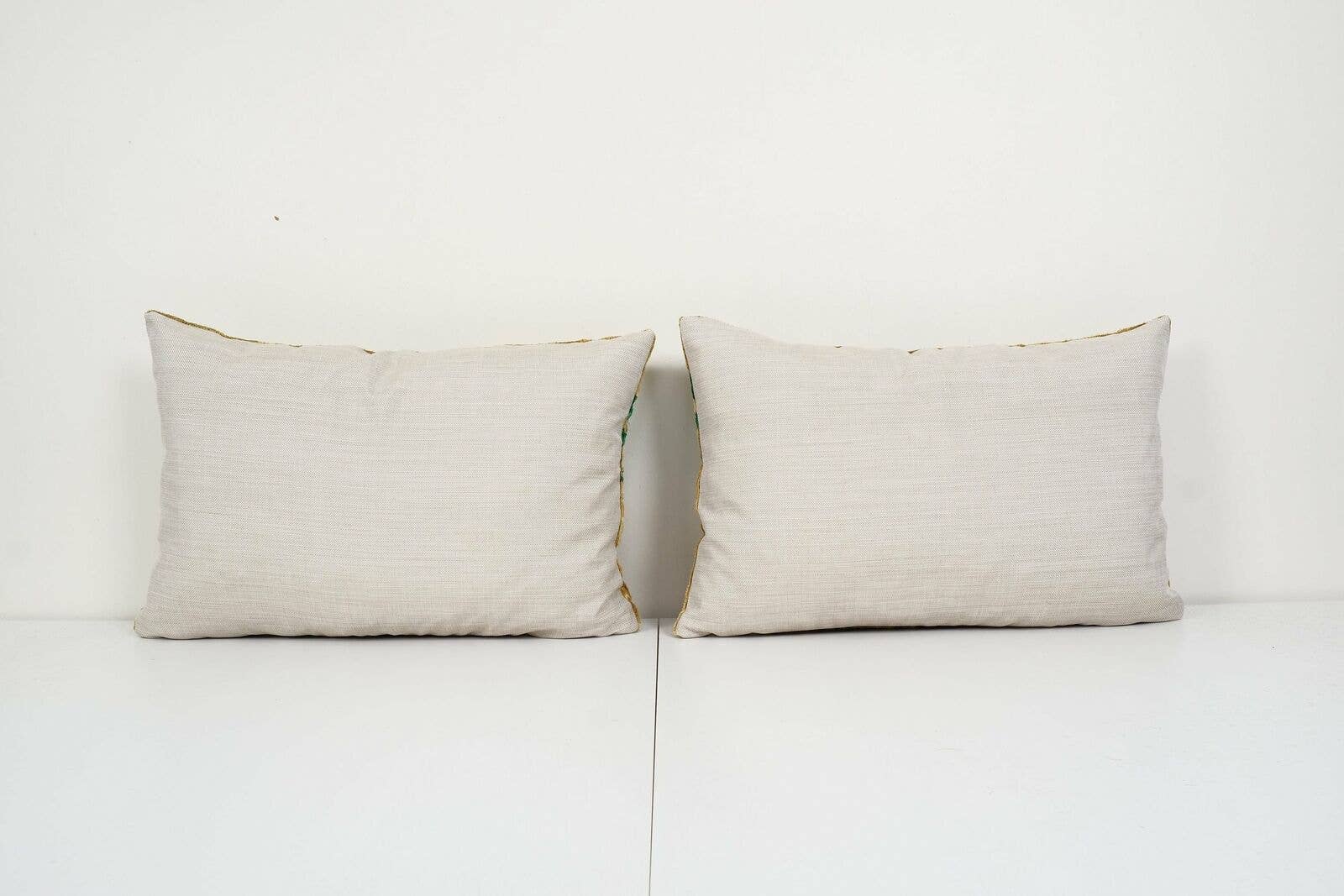 Silk Ikat Velvet Pillow Cover Set of 2 | 16'' x 24''